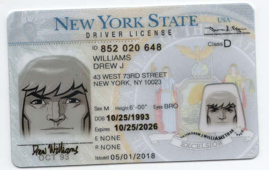 Fake Driver License Carlifornia